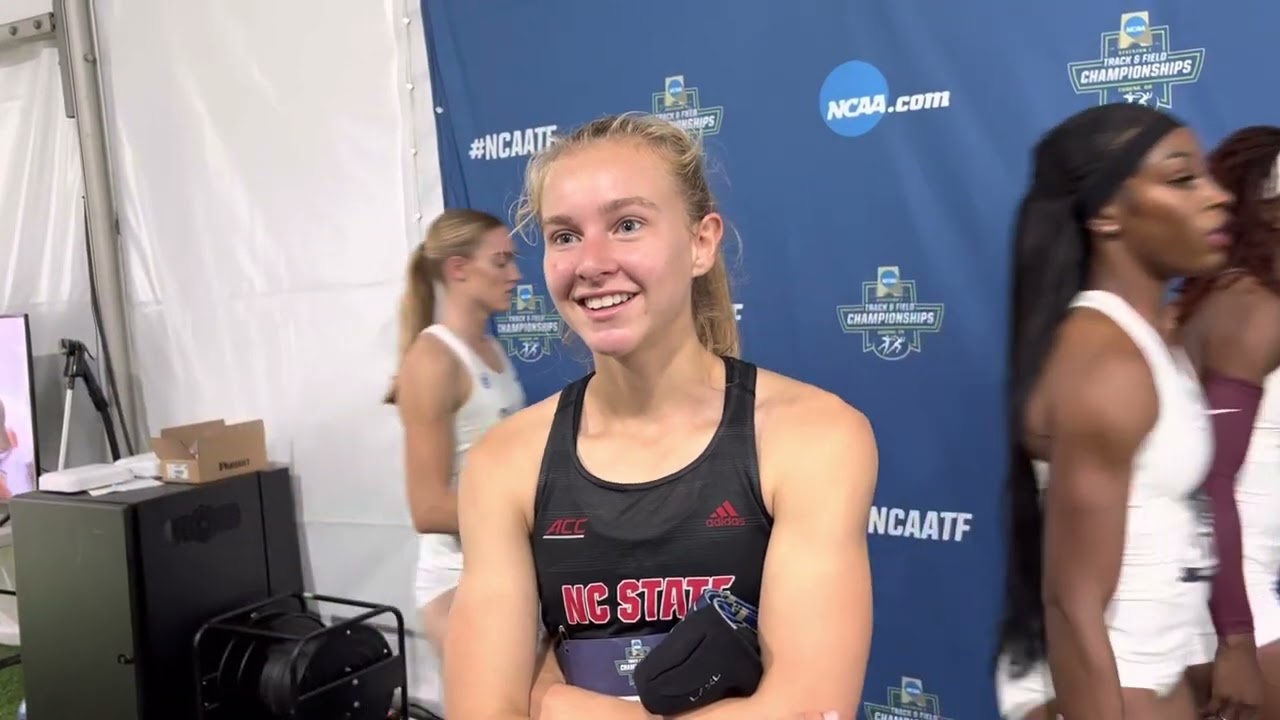 Katelyn Tuohy after winning 2022 NCAA 5K title