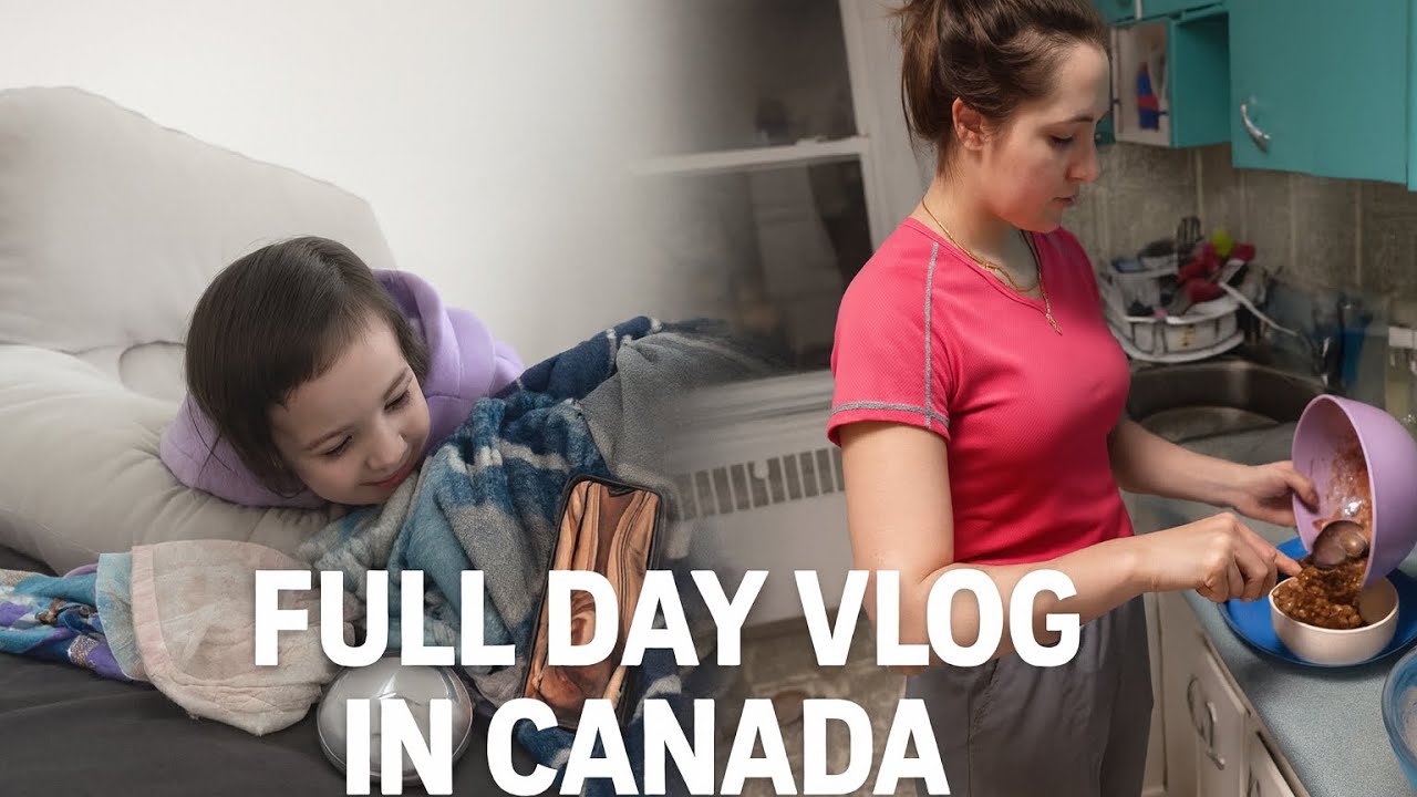 Daily Family Vlog in Canada | Cooking, Baby Time & Real Life Moments