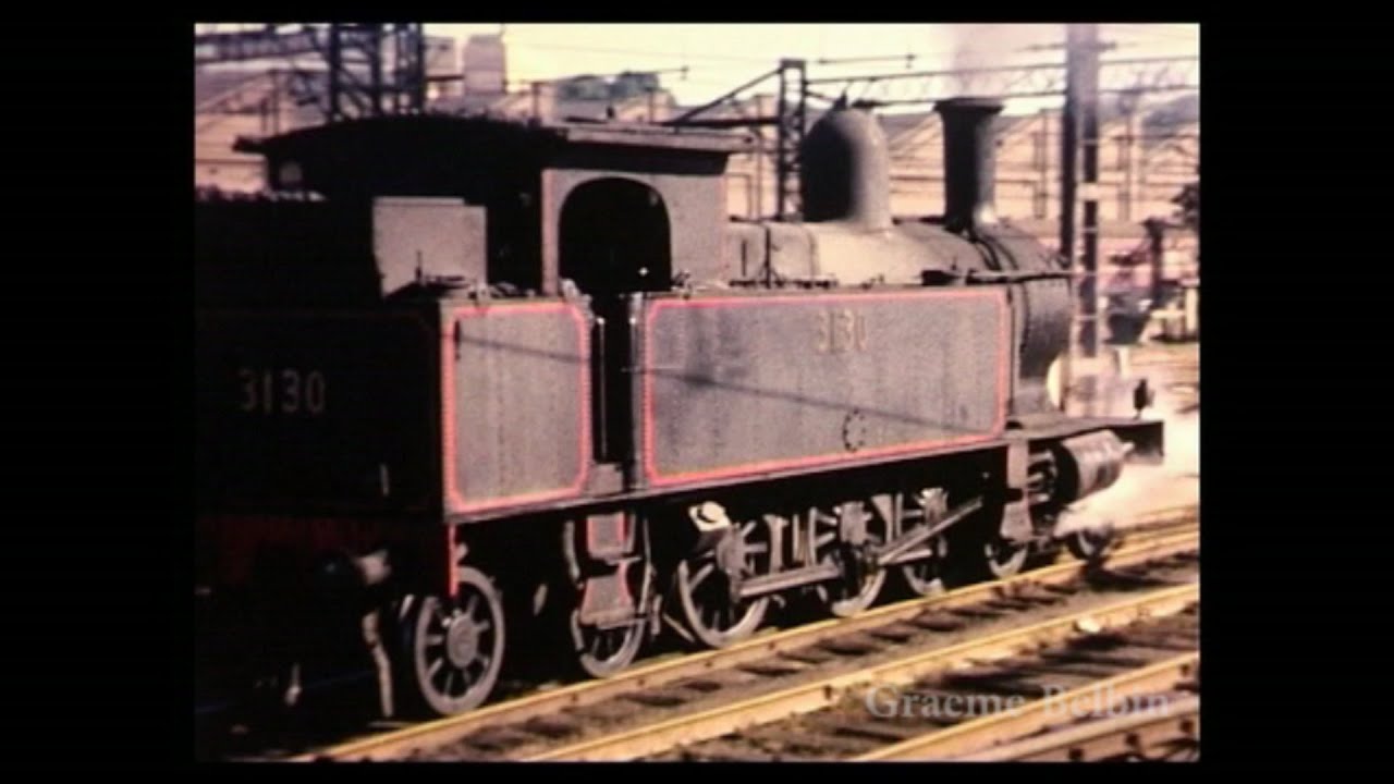 NSWGR : Sydney terminal station and yards in the mid 1960s.
