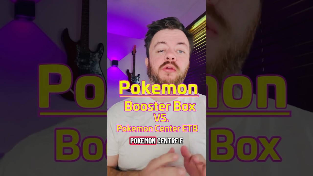 Pokemon center ETBs vs Booster Boxes, what is better to collect and invest? #pokemon #boosterbox