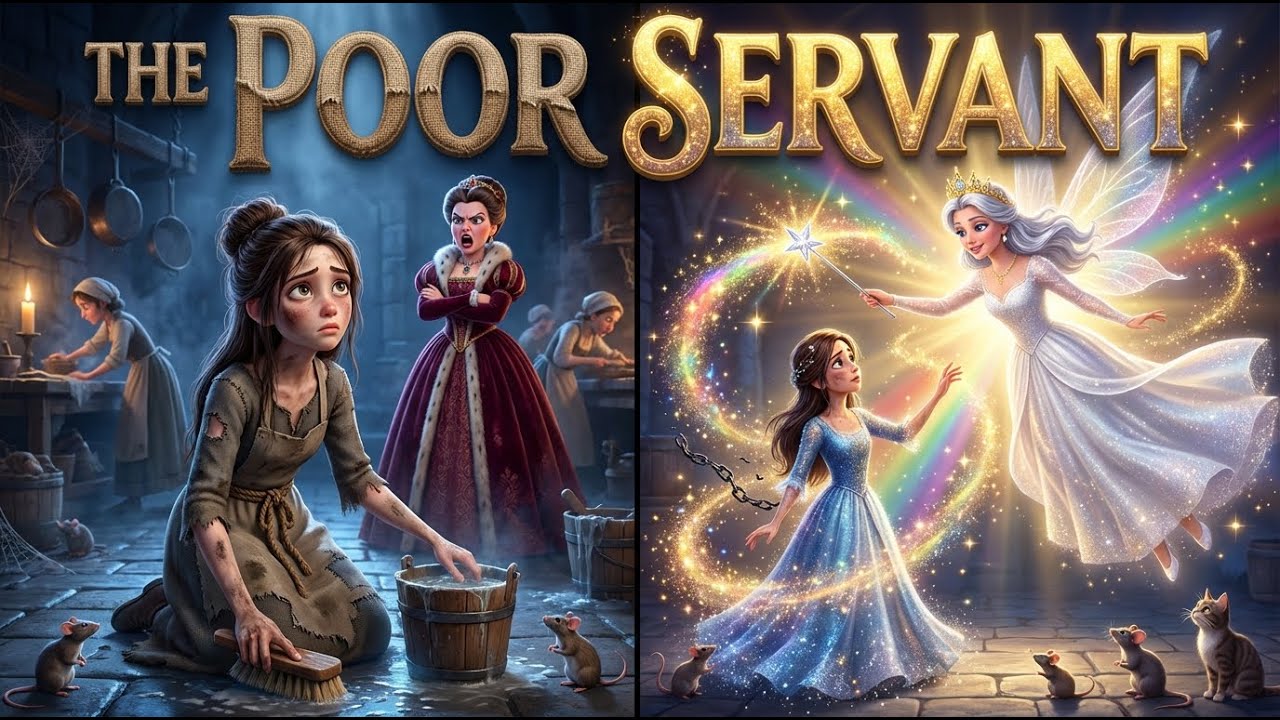 The Poor Servant – Animated Fairy Tale | Bed Time Story