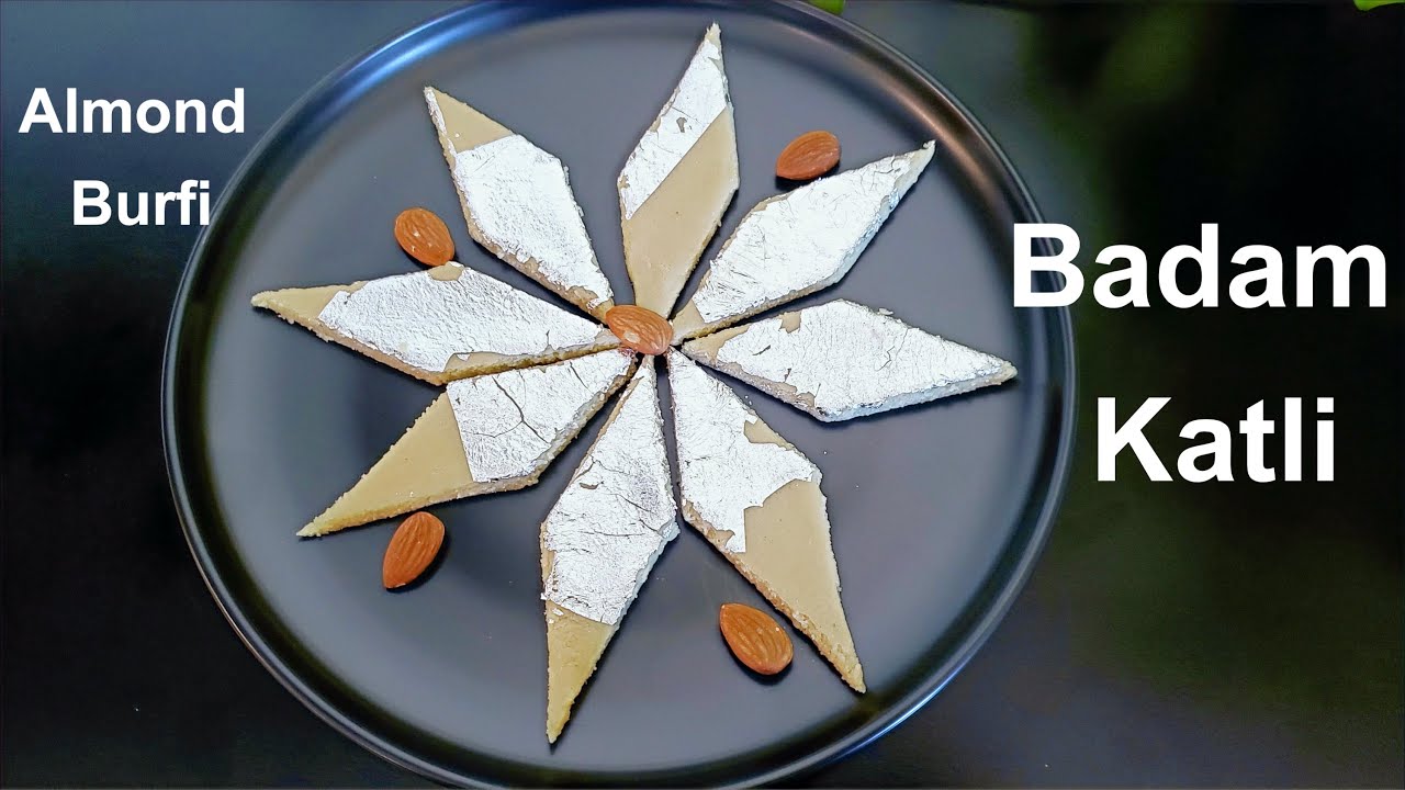 Easy Badam Katli with Badam Flour | Quick Almond Burfi Recipe with Almond flour | Culinary Aromas