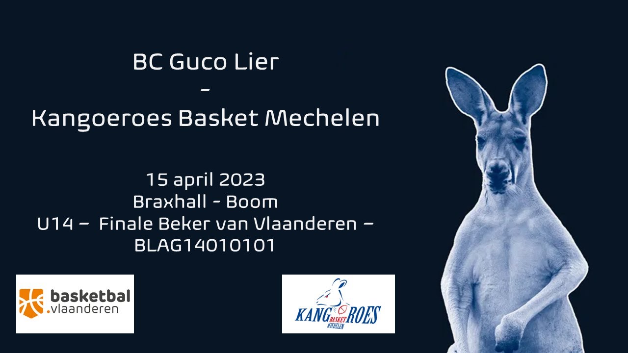 2023-04-15 BC Guco Lier - Kangoeroes Mechelen - G14 A