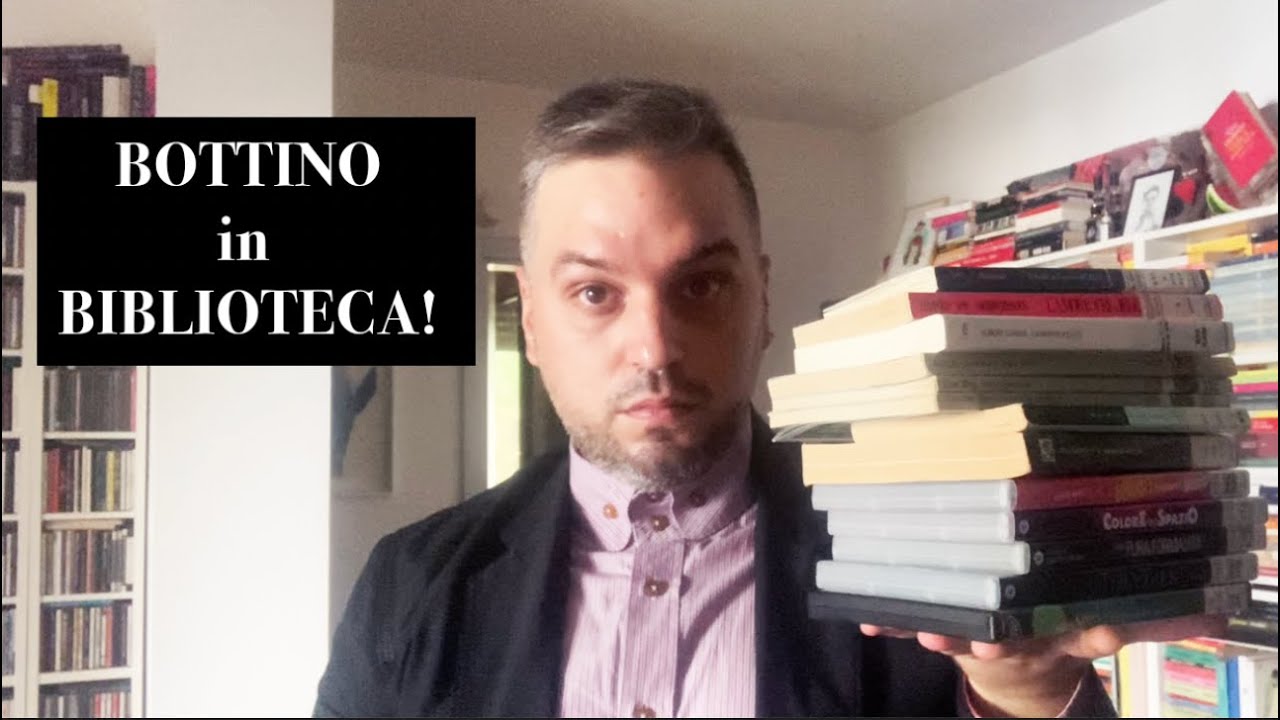 BOTTINO IN BIBLIOTECA: Tutti i libri che ho preso in prestito.