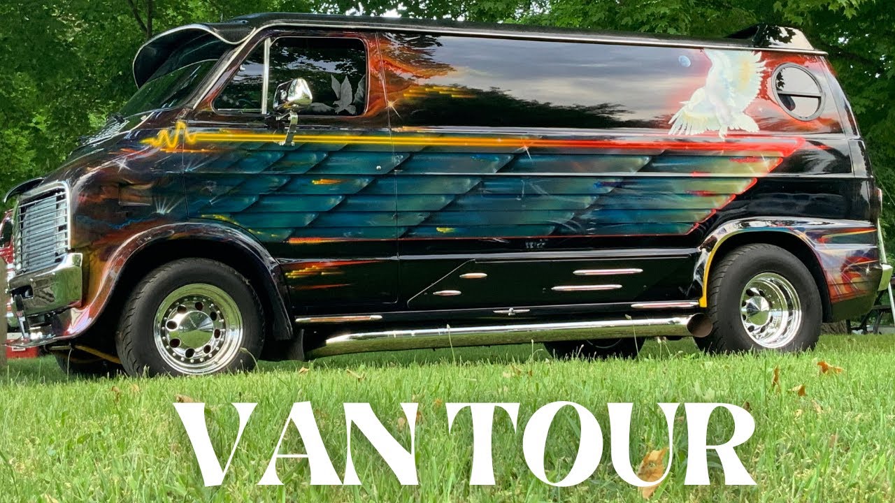 VAN TOUR | The Glass Eagle | UNBELIEVABLE 1975 Dodge B200 Van Tour | VAN LIFE