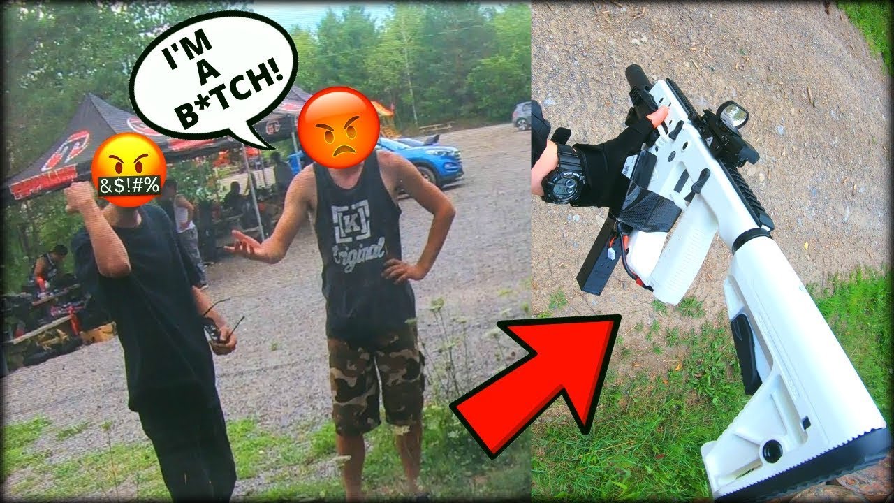 Airsofters Complaining about my Vector being too POWERFUL! (New Alpine Krytac Kriss Vector Gameplay)