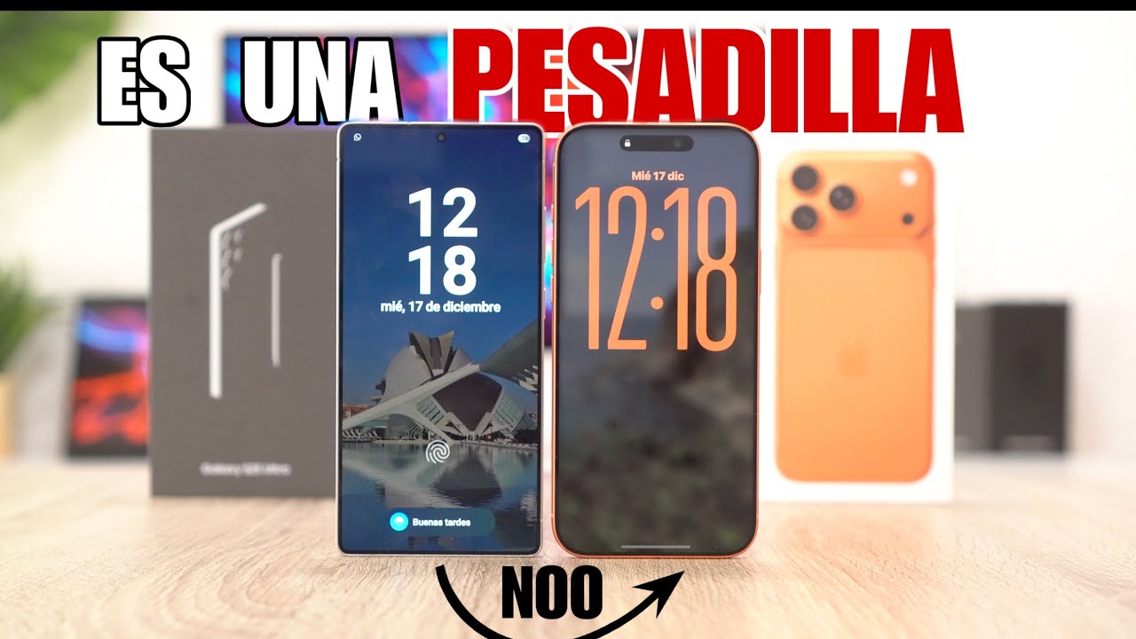 NO CAMBIES de Samsung a IPHONE ¡TE ARREPENTIRAS!