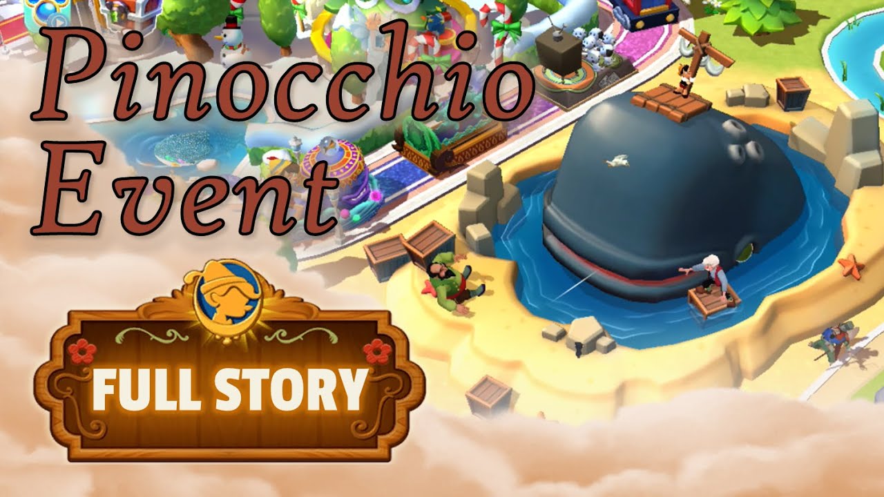Событие «Пиноккио»: ПОЛНАЯ ИСТОРИЯ | Disney Magic Kingdoms
