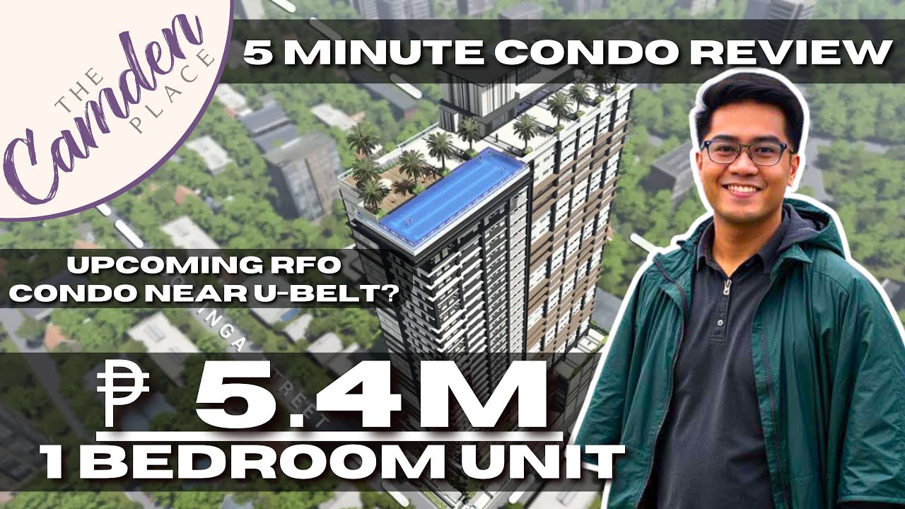 5 Minute Condo Review | 1 Bedroom Condo Unit | The Camden Place #dmcihomescondo