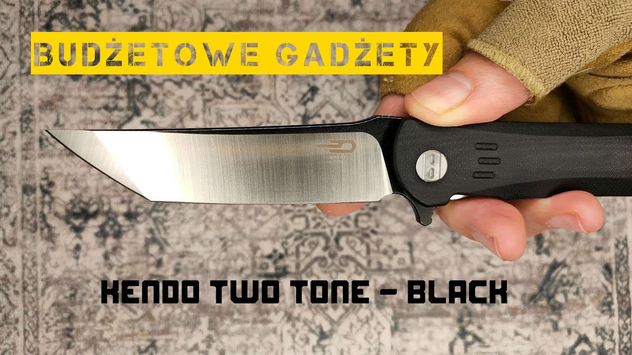 Bestech Knives. Kendo Two Tone Black. EDC czy Gentelman Folder? Prezentacja noża i testy