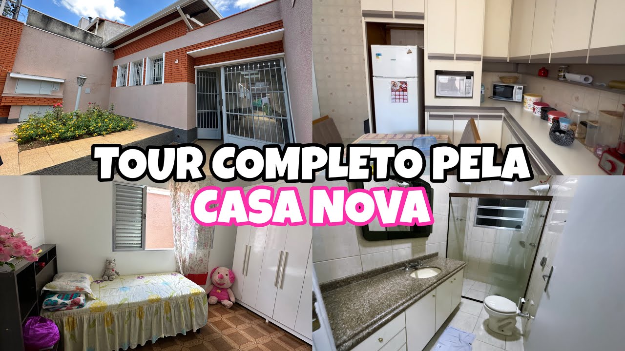 TOUR PELA CASA NOVA DA MINHA MÃE🏡💖