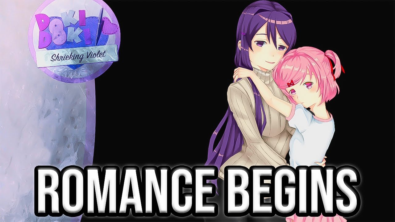 Natsuki and Yuri Romance Story (DDLC Shrieking Violet MOD) Part 1