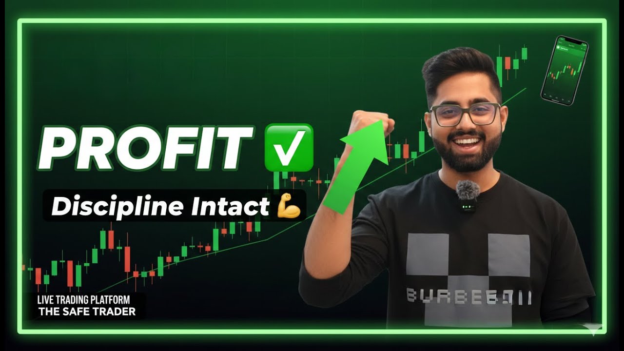 Profit Or What? 🟢❓ | Aaj Kya Hua | Live Trading Platform | The Safe Trader