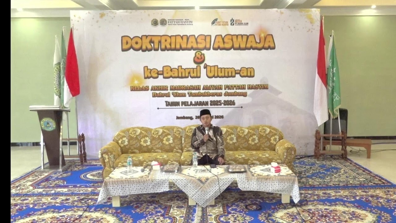 🔴 DOKTRINASI ASWAJA & KEBAHRULULUM-AN BERSAMA KELAS  AKHIR MADRASAH FATTAH HASYIM TAMBAKBERASJOMBAN