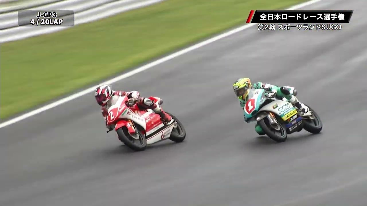 【motoバトルTV】2025全日本ロードレース Rd2 SUGO J-GP3 ダイジェスト