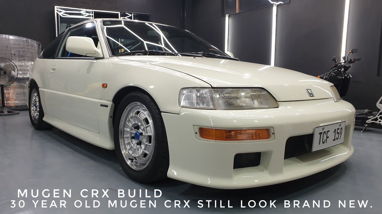 30 Year Old Mugen CRX Build. Restored. Brand New Condition.