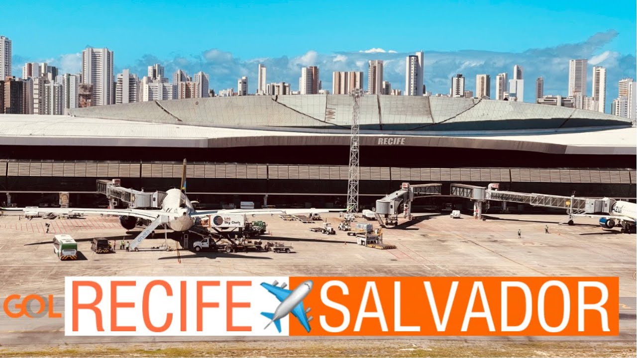 VOANDO PARA SALVADOR COM O BOEING 737 MAX DA GOL PARTINDO DO AEROPORTO DE RECIFE - TRIP REPORT