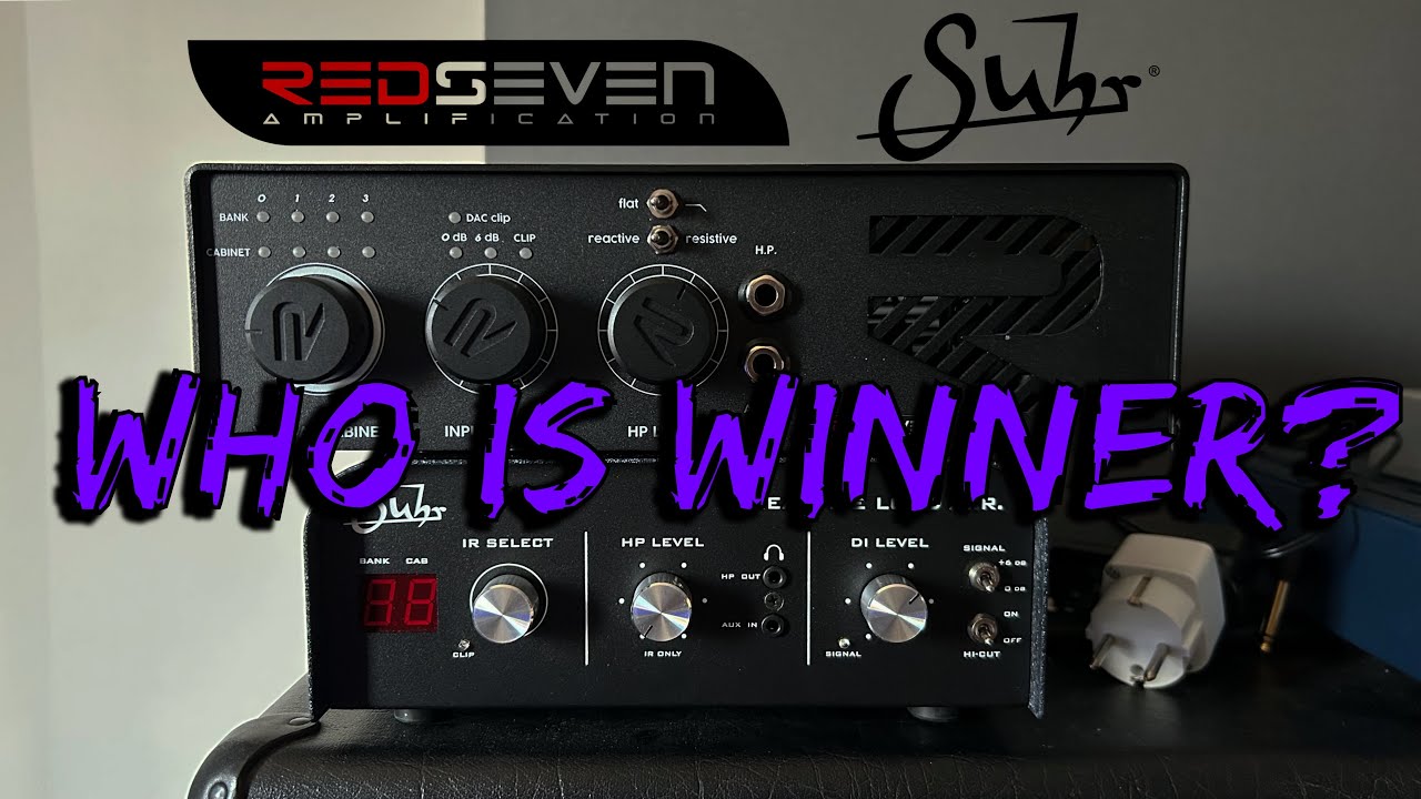 Loadbox Comparison - Suhr vs RedSeven