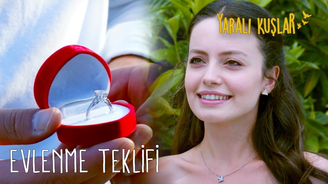Levent Meryem'e evlilik teklif ediyor! ❤️  | Yaralı Kuşlar