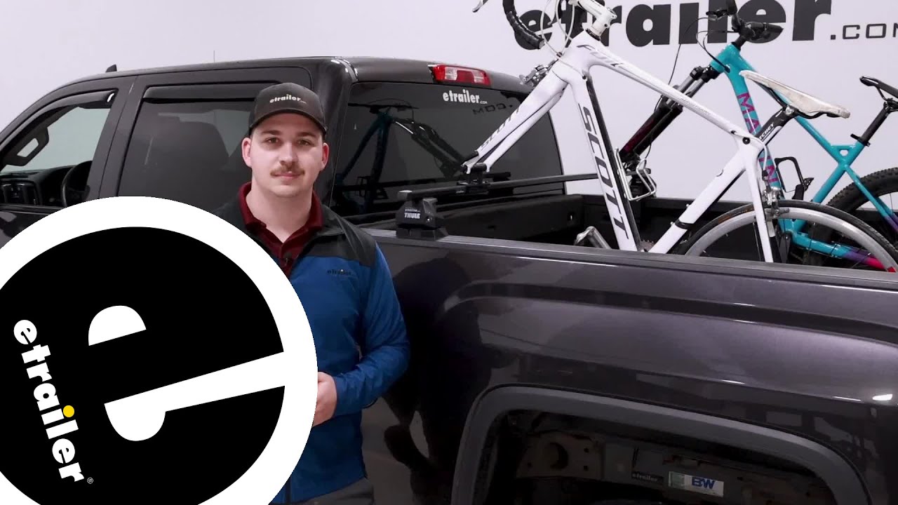 etrailer | In-Depth Review of the Thule Bed Rider Pro Truck Bed Bike Rack for 2 Bikes