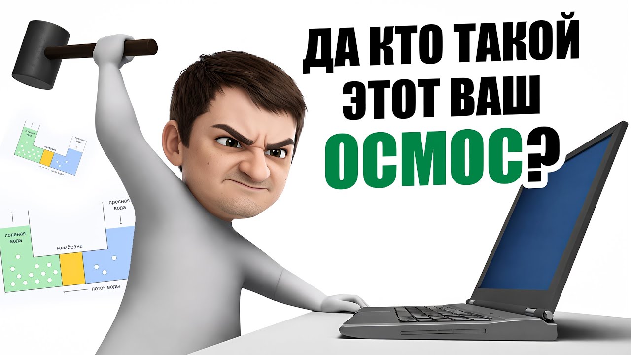 Влияние осмоса на клетки | Биология ЕГЭ с Мишей Гис | 2026 | СМИТАП