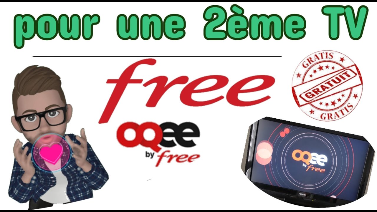 OQEE BY FREE: free laisse ses abonnés la liberté d’utiliser son application avec une 2ème tv.