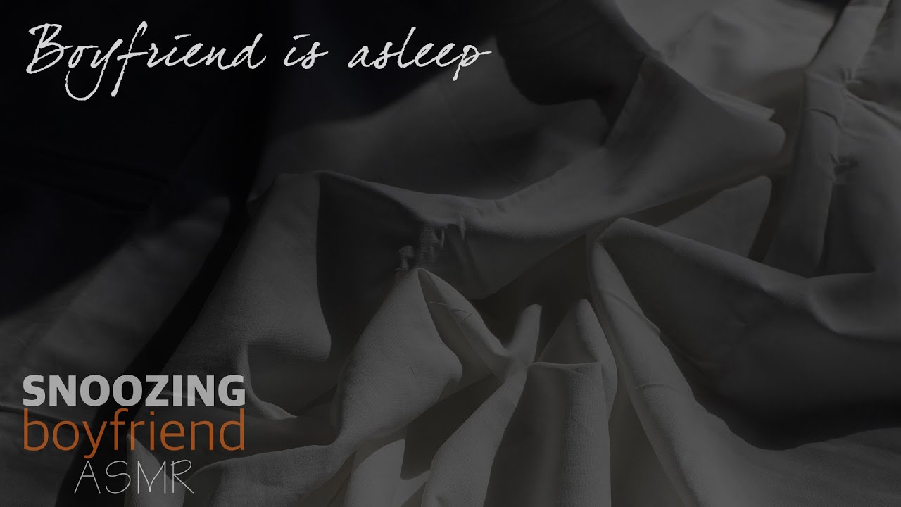 ASMR boyfriend is asleep [M4A][35 minutes][no talking][breathing sounds][yawns][sleep aid]