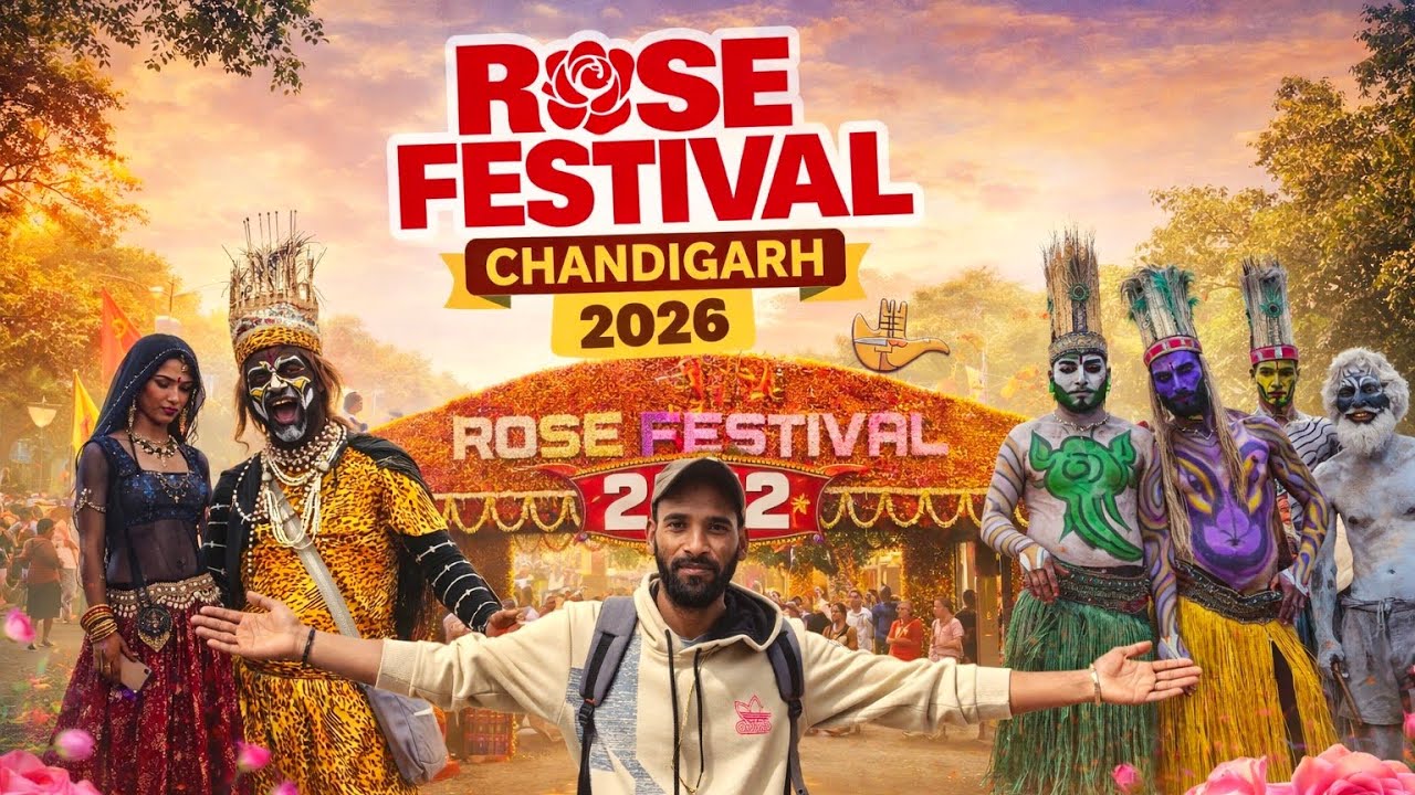 Rose Festival 2026 || Chandigarh Rose Festival 2026 || Rose Garden Chandigarh 