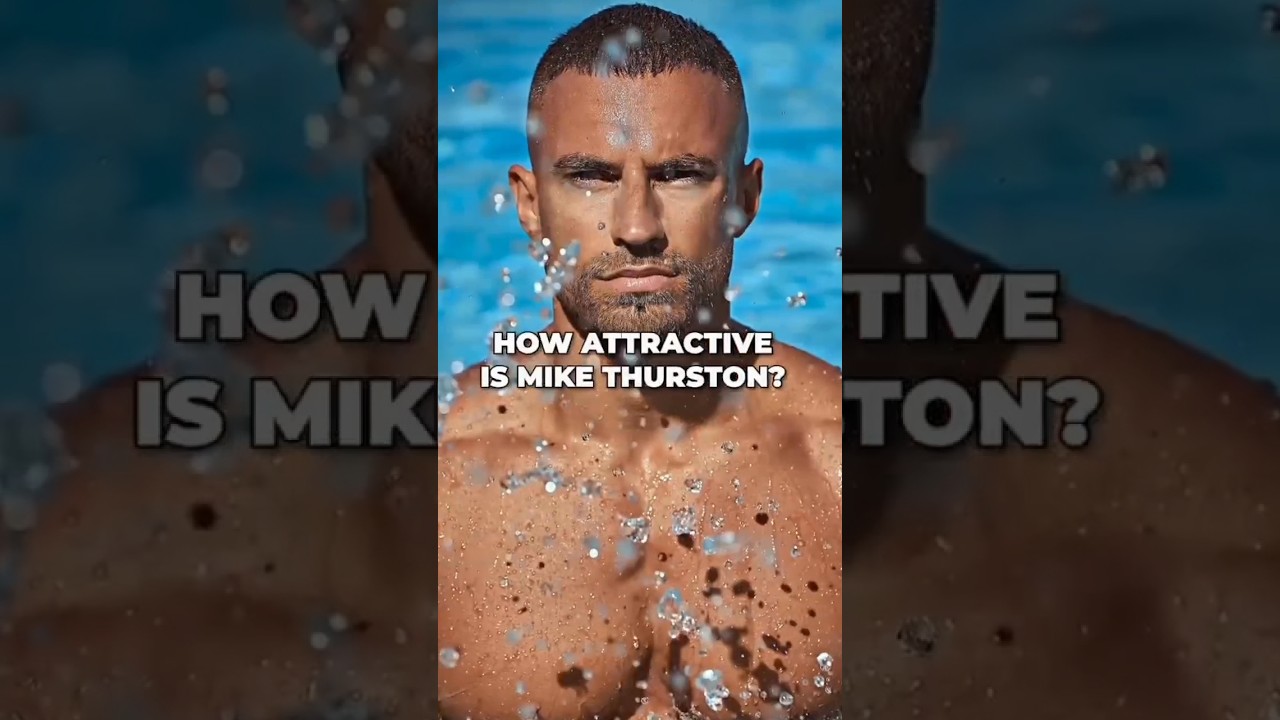 How attractive is Mike Thurston 🔥 #mikethurston #glowup #selfcare #beauty #mewing