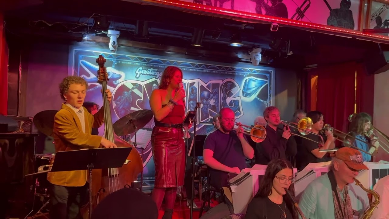 Too Close For Comfort featuring special guest vocalist Amira backed by the Swingadelic Big Band