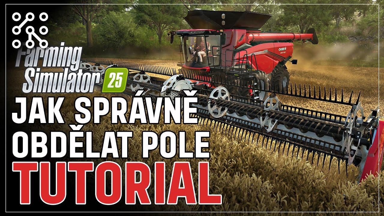 Základy práce na poli - TUTORIAL | Farming Simulator 25 | Lets play | Česky