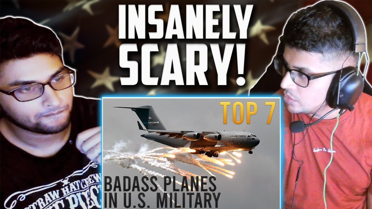 Brothers React to The Top 7 BADASS Planes in the US Military!