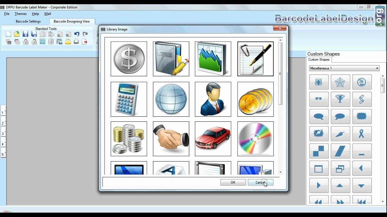 Create Linear barcode with USPS Sack Label font standards using DRPU Barcode Maker Tool