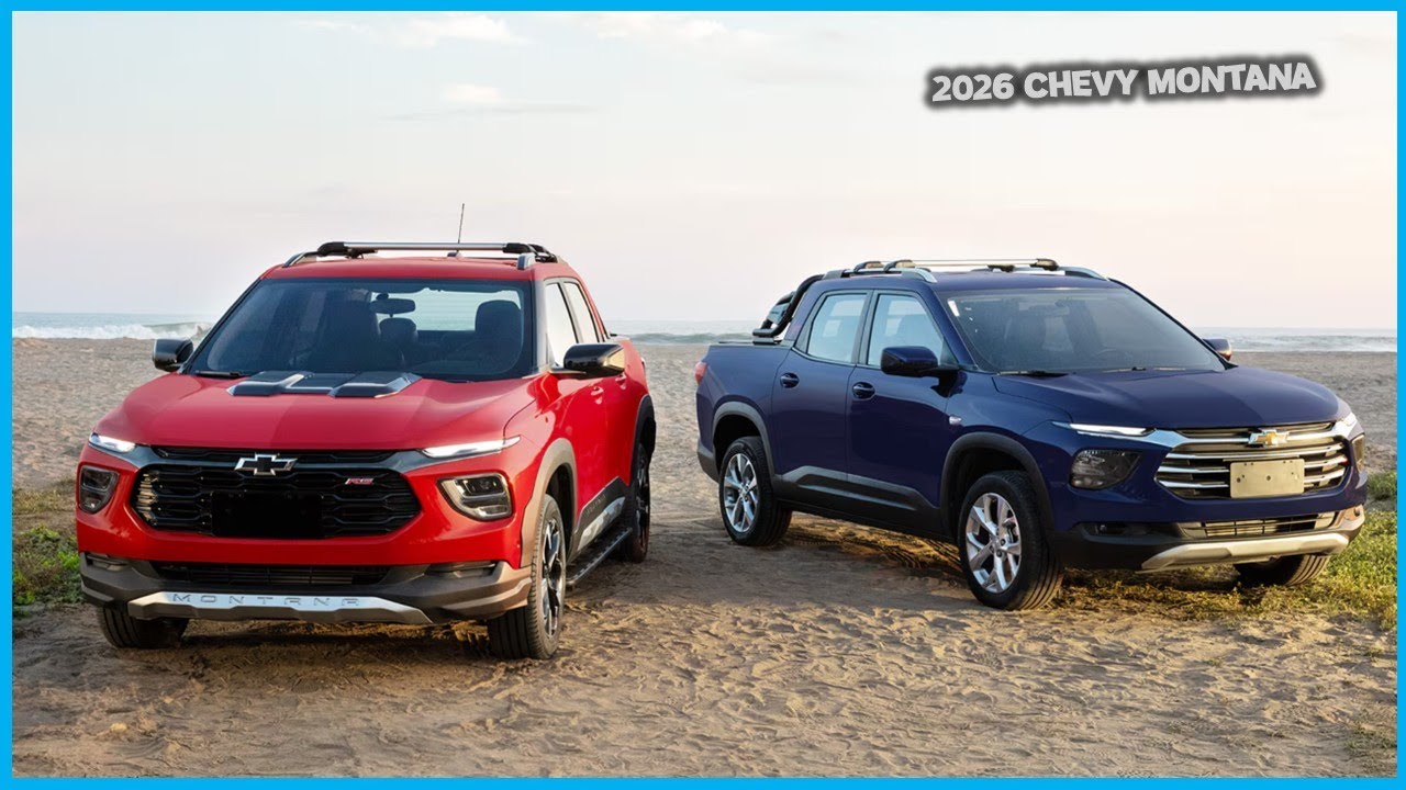 Chevrolet Montana 2026: взгляд в будущее компактных пикапов!