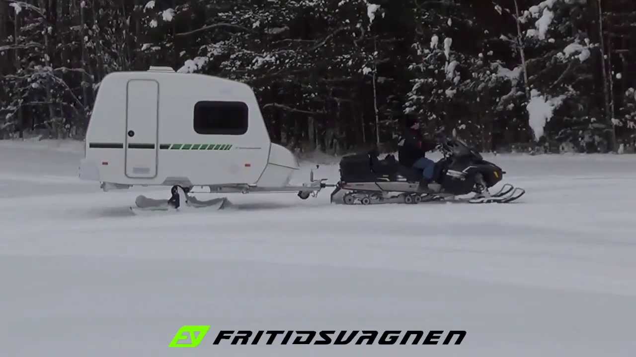 Fritidsvagnen - Husvagn på skidor!