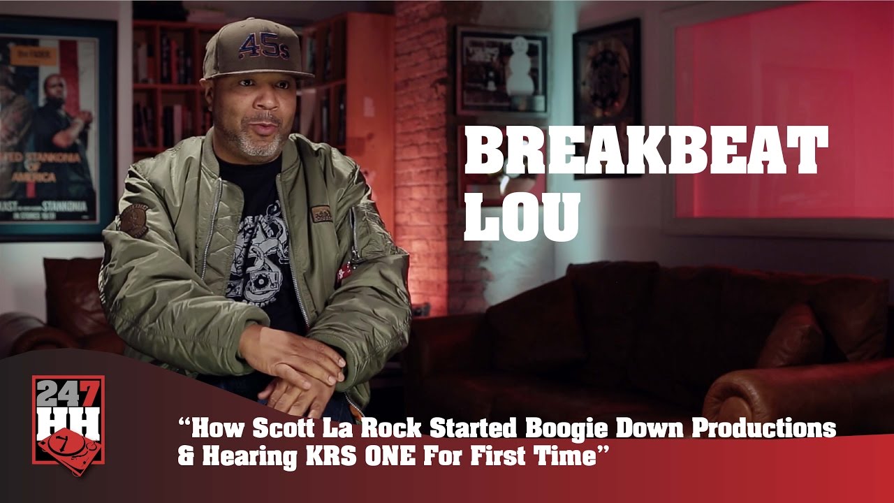 BreakBeat Lou - Scott La Rock's Boogie Down Productions, Early KRS-ONE Affiliation (247HH Exclusive)