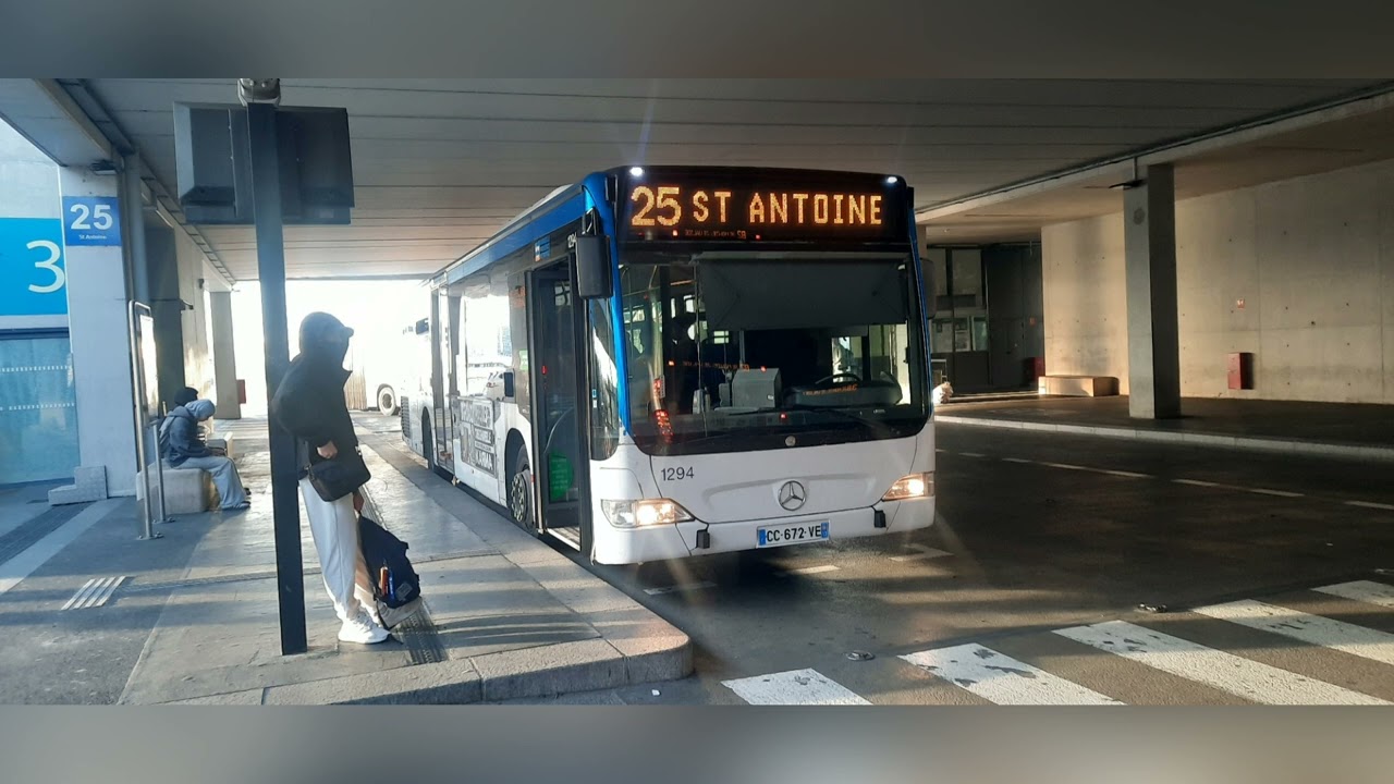 RTM | Mercedes-Benz Citaro Facelift BlueTec EEV n°1294 | Ligne 25