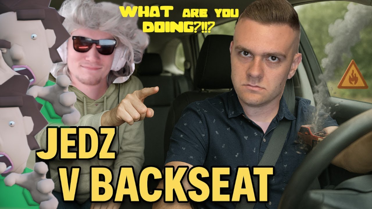 ŚLEPA BABCIA JANINA ZA KIEROWNICĄ CZYLI BACKSEAT DRIVERS
