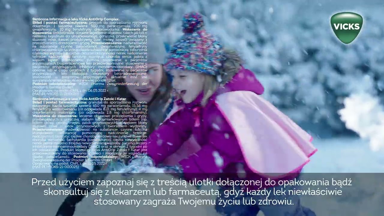 Vicks AntiGrip Complex & Vicks AntiGrip Zatoki I Katar