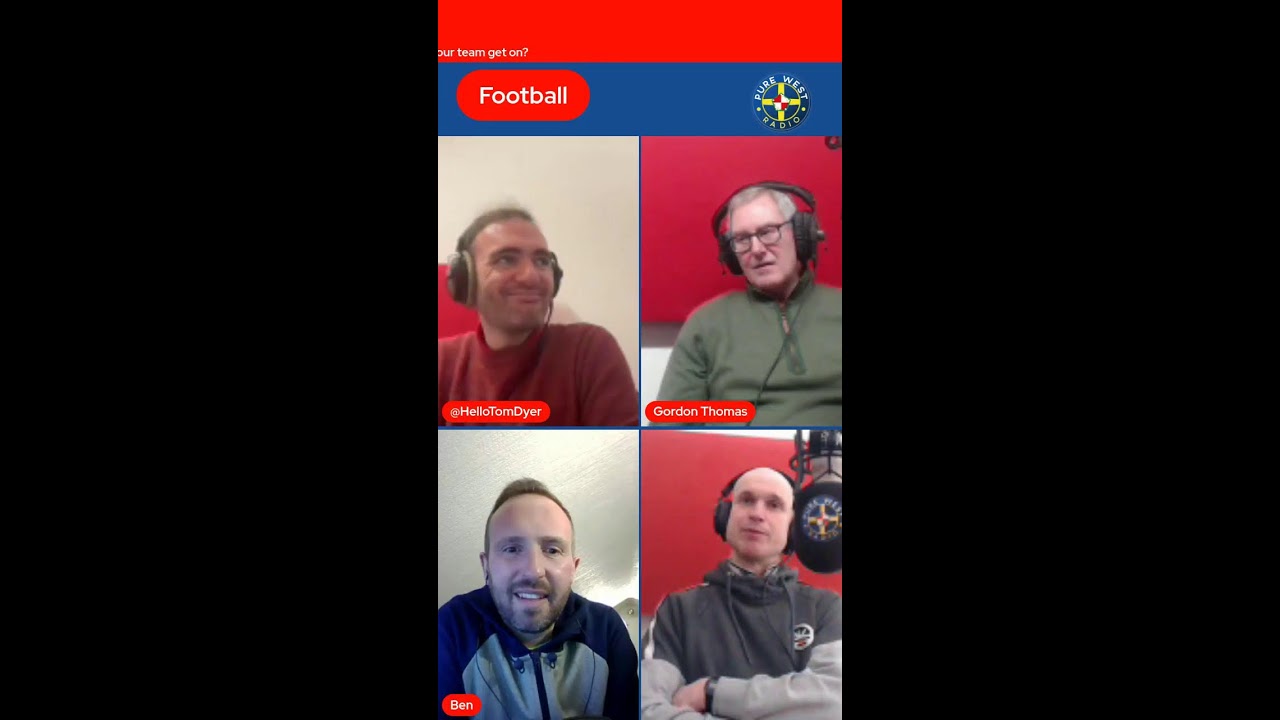 Pure West Sports Show with Eaton-Evans & Morris Solicitors - Football