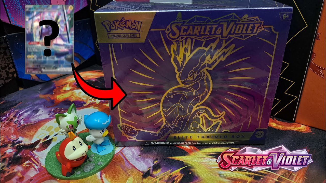 Trafiłem *ALTERNATIVE ART* w Scarlet & Violet Miraidon Elite Trainer BOX!!