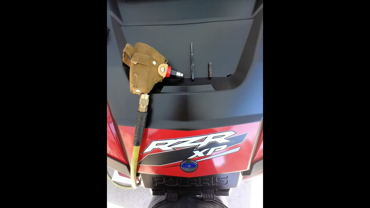 RZR Roll Pin removal under a minute: 2015 XP 1000