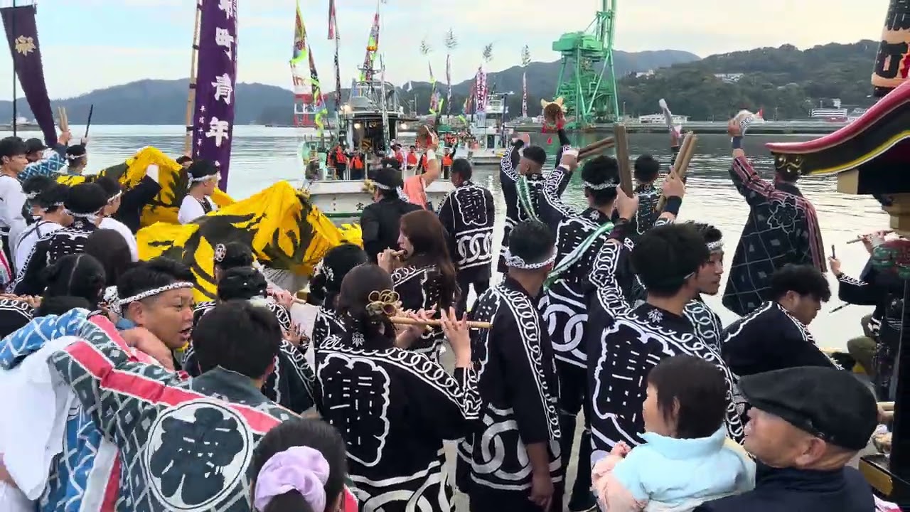 釜石祭 錦町虎舞 送り舟 2025