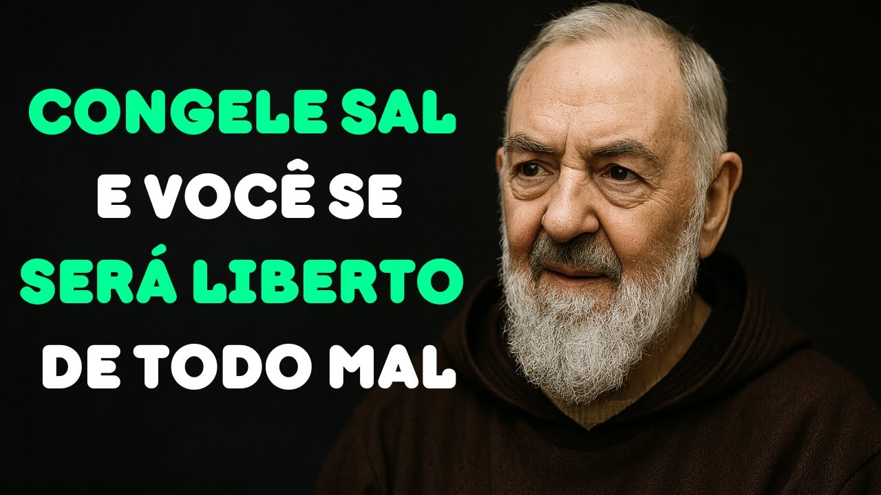 💰 PADRE PIO REVELA: COMO USAR SAL CONGELADO PARA DESBLOQUEAR A PROSPERIDADE!