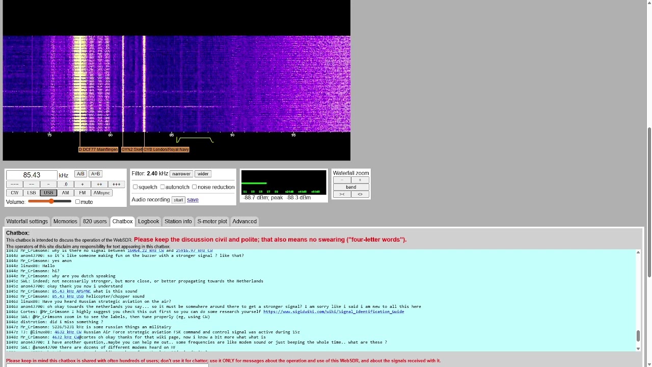 Helicopter Shortwave Oddity