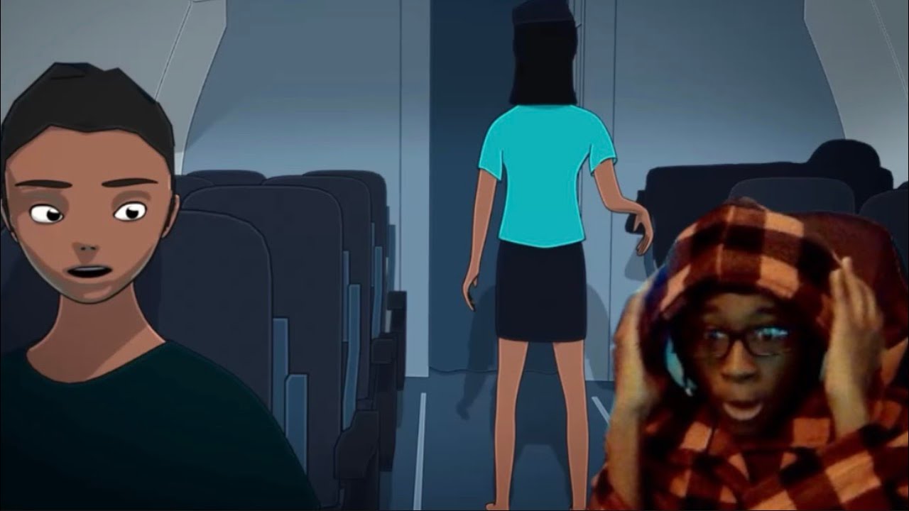 THATS NOT A REAL FLIGHT ATTENDED | REACTING TO 3 TRUE HORROR STORIES ANIMATED PART 4 