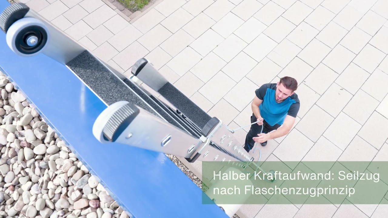 Stufen-Seilzugleiter