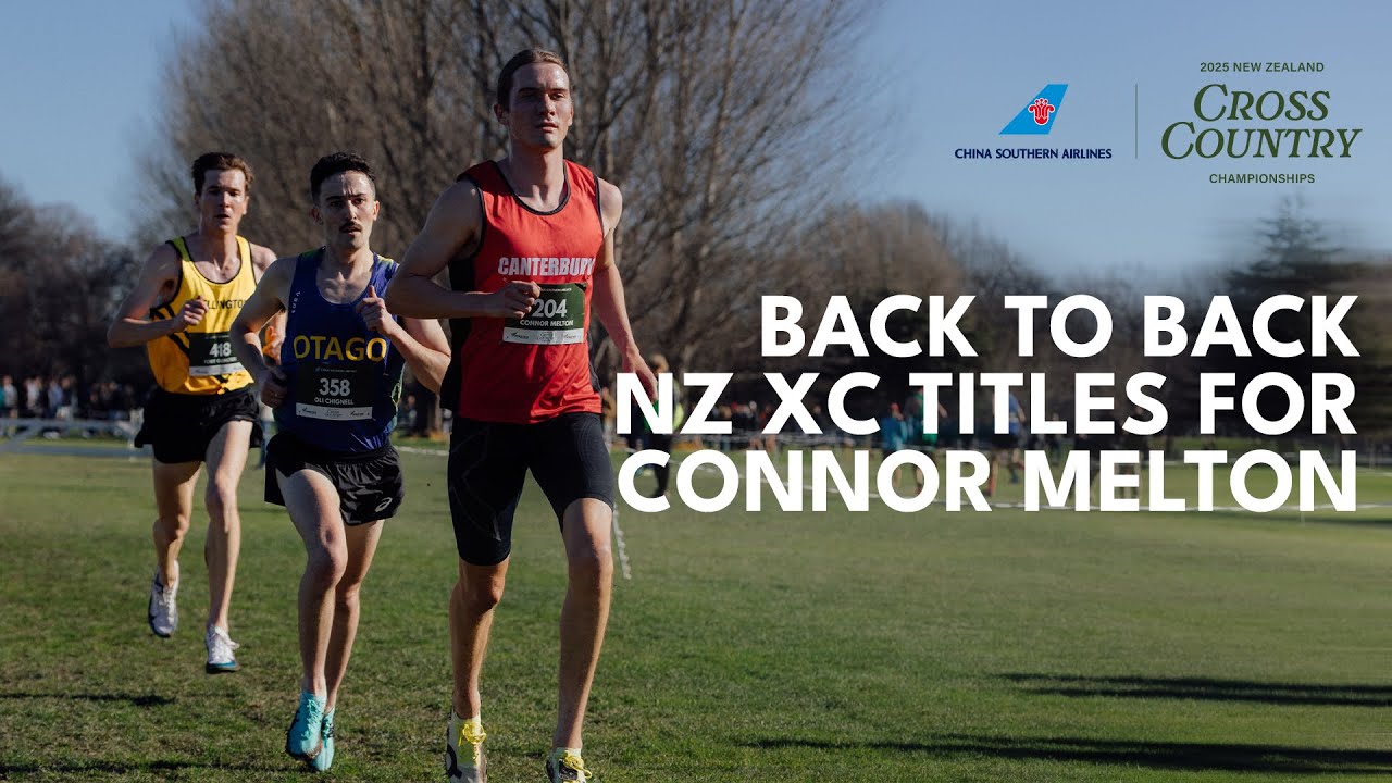 Melton Goes Back to Back | Senior Mens 10km | China Southern Airlines NZ Cross Country Champs