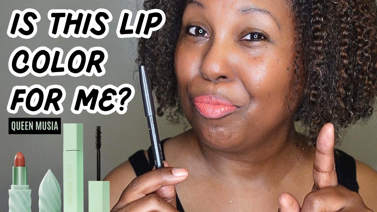 Queen Musia Matte Creme Lipstick and Mascara Review | Clean Beauty