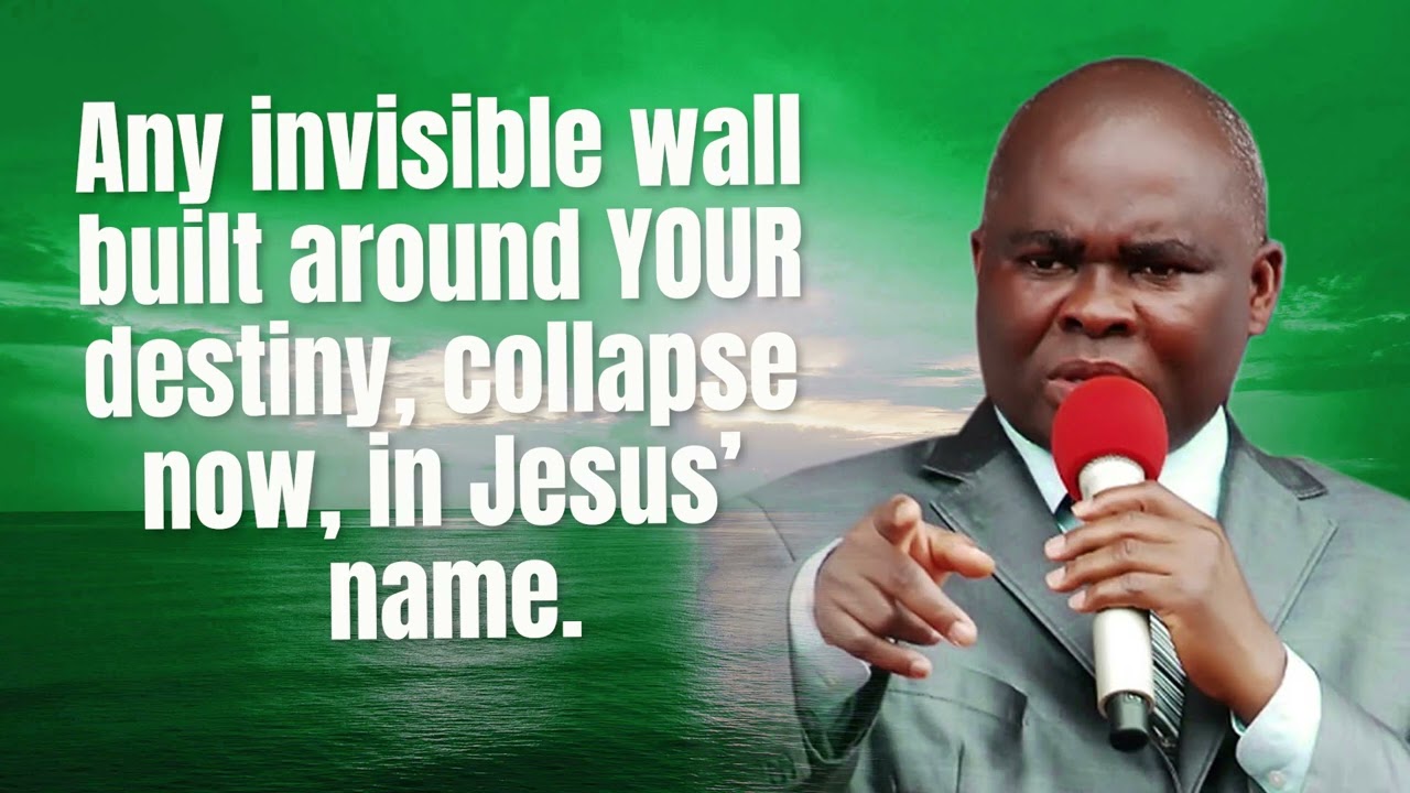 Any invisible wall  built around YOUR  destiny, collapse now, in Jesus’ name